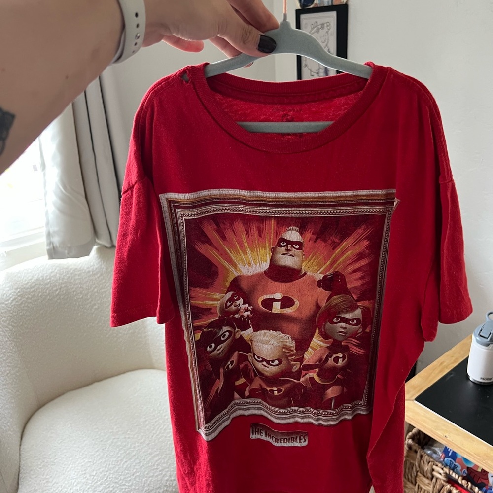 Red The Incredibles Graphic T-Shirt
